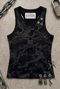 The Bond Muscle Tee - Black