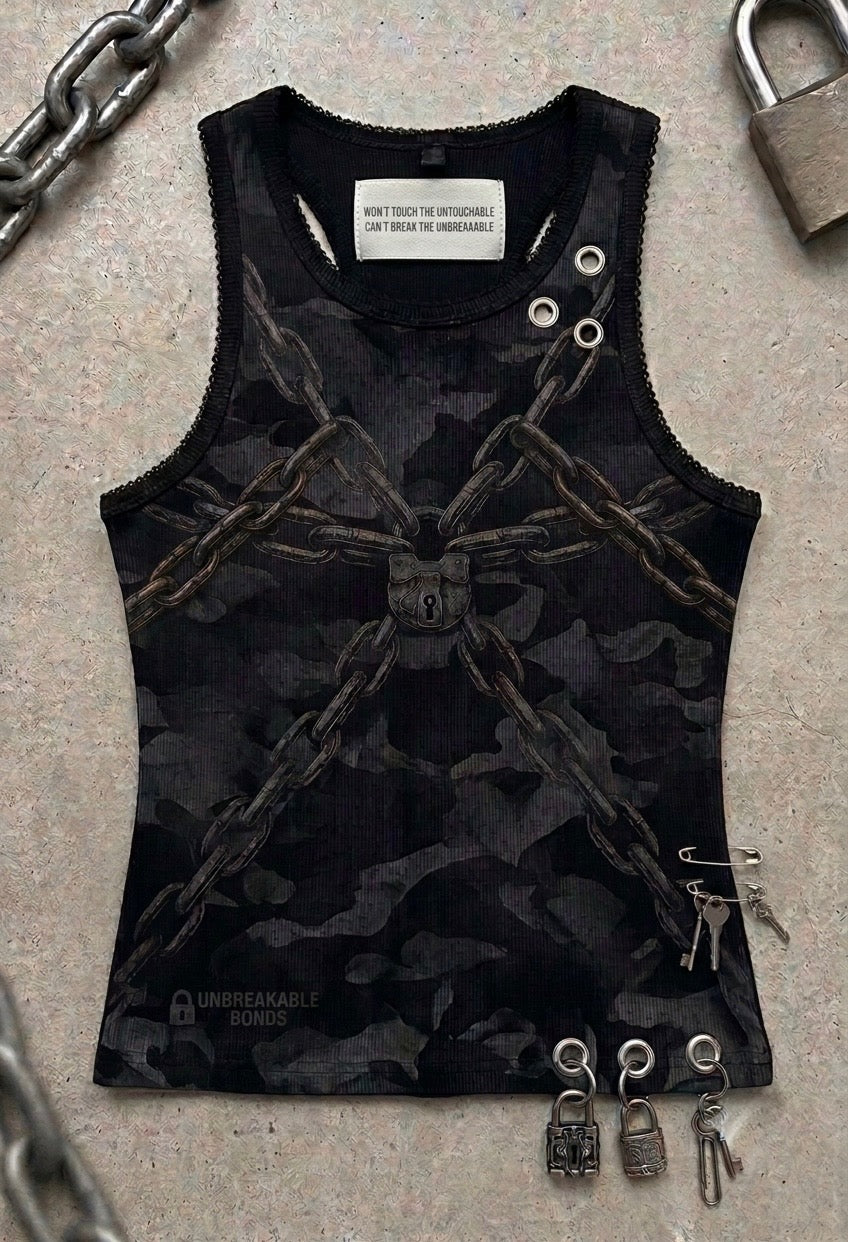 The Bond Muscle Tee - Black