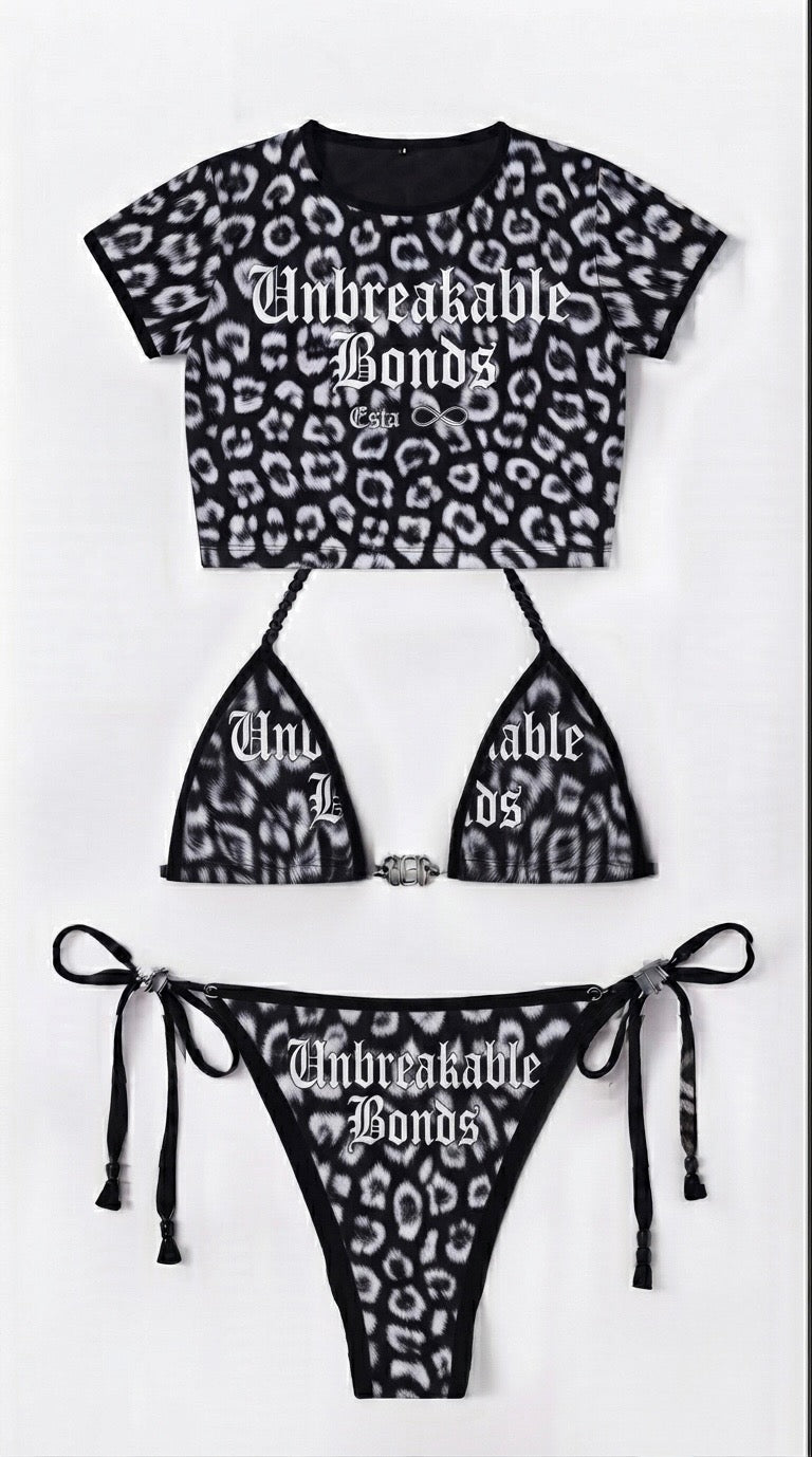 Black Unbreakable Tides Swimsuits