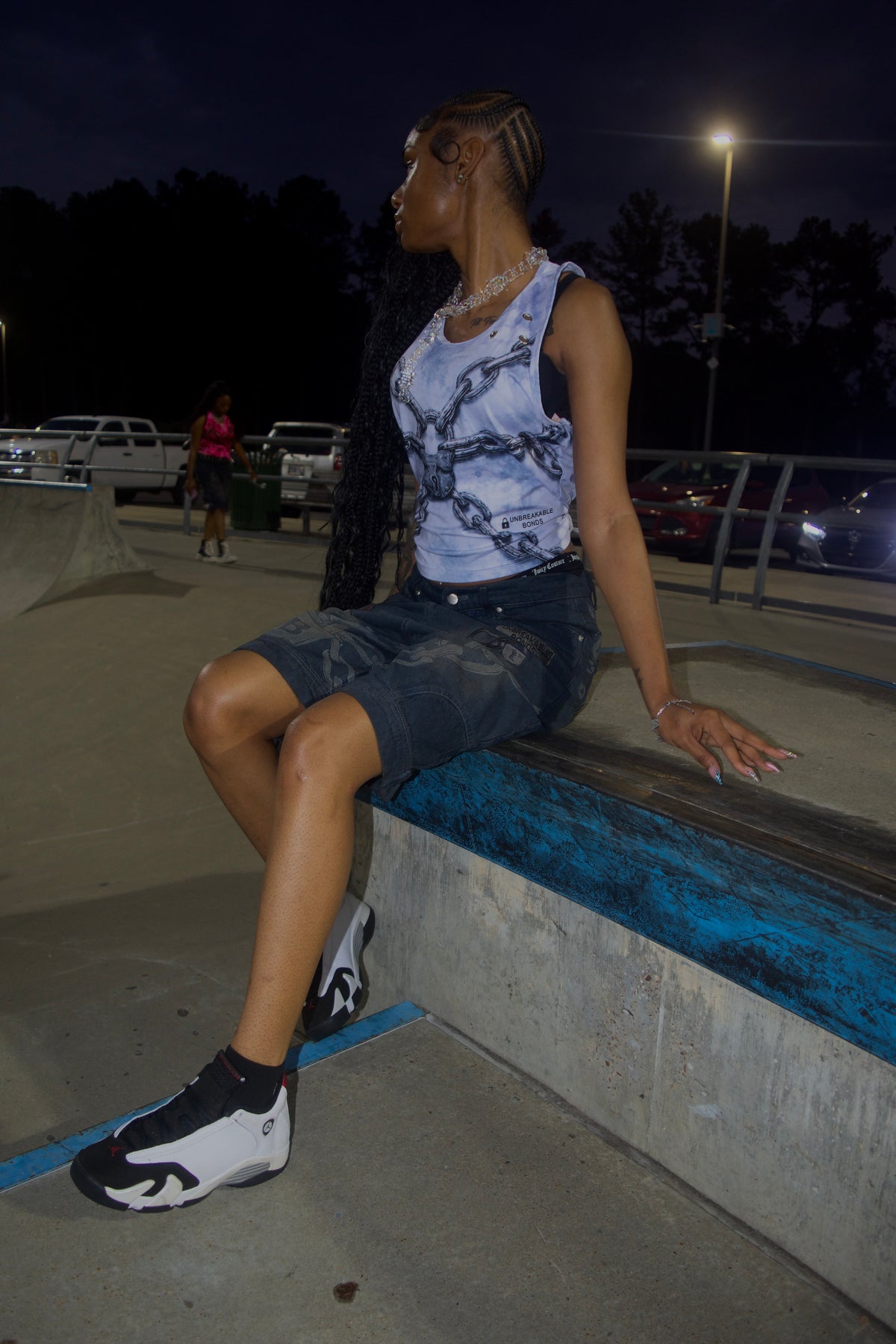 The Bond Muscle Tee - White