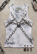 The Bond Muscle Tee - White