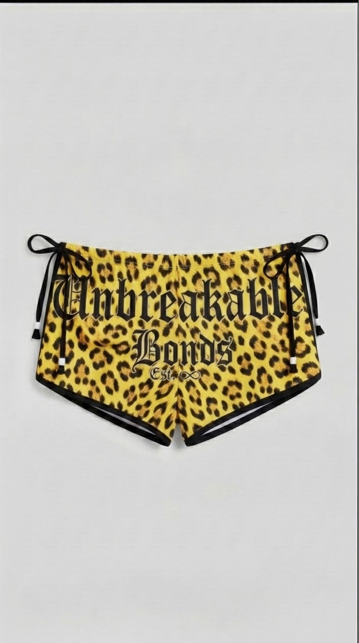 Yellow Cheetah Print Set