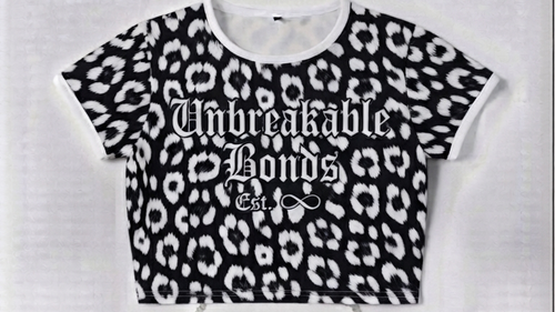 Black Cheetah Print Set