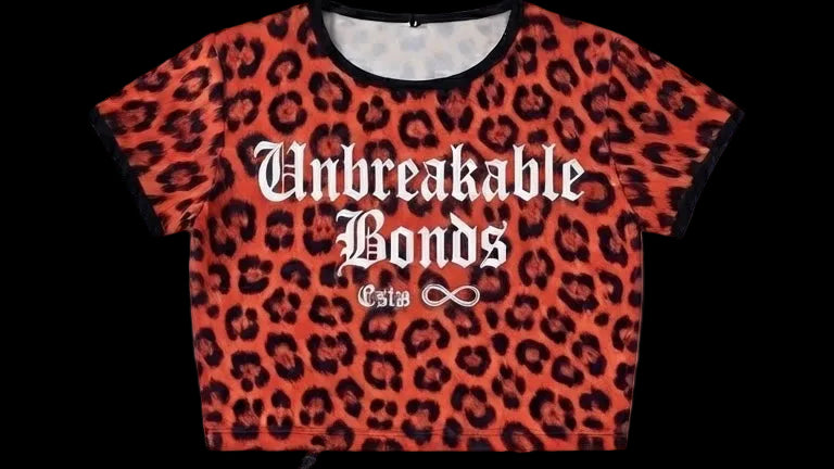 Red Cheetah Print Set