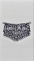Black Cheetah Print Set